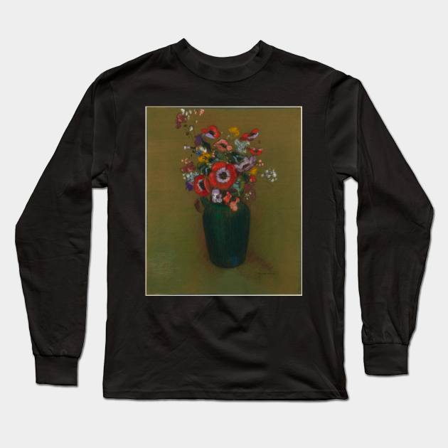 Odilon Redon art Long Sleeve T-Shirt by KOTFILMS